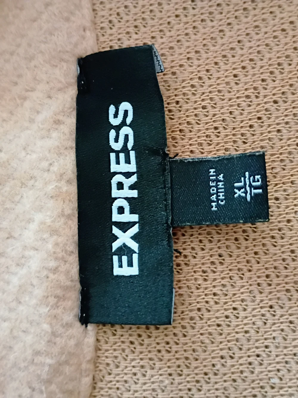 Express Women’s Beige Open-Front Coat - Picture 3 of 3